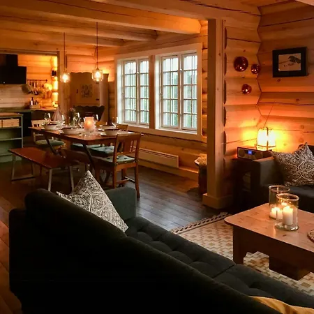 Ferienhaus Log With Panoramic Views Over Dagalifjell