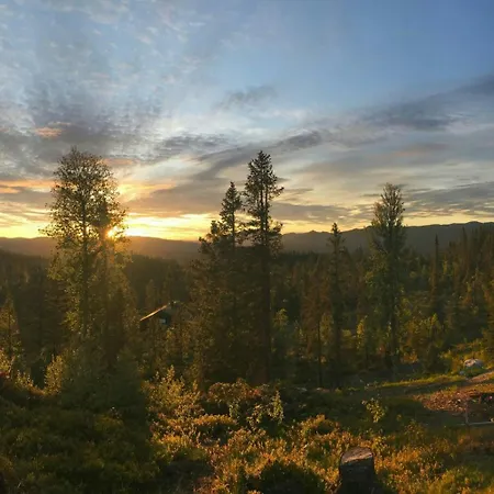 Log With Panoramic Views Over Dagalifjell *